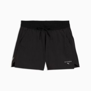 PUMA Dryelite Woven Shorts HYROX Gr. L Schwarz Damen