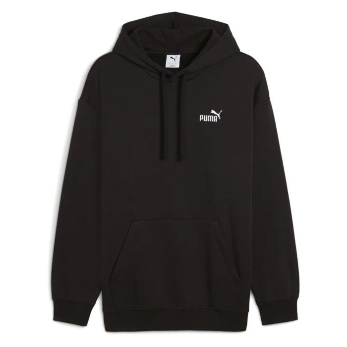 PUMA ESS Relaxed Small No. 1 Logo Hoodie FL Gr. L Schwarz Herren