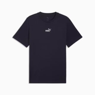 PUMA ESS Small No. 1 Logo Centered SS Tee Gr. L Blau Herren
