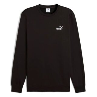 PUMA ESS Small No. 1 Logo Crew FL Gr. L Schwarz Herren