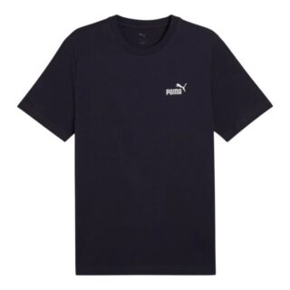 PUMA ESS Small No. 1 Logo SS Tee Gr. L Blau Herren