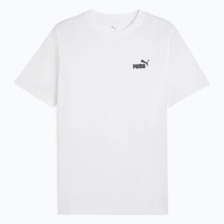 PUMA ESS Small No. 1 Logo SS Tee Gr. L Weiß Herren