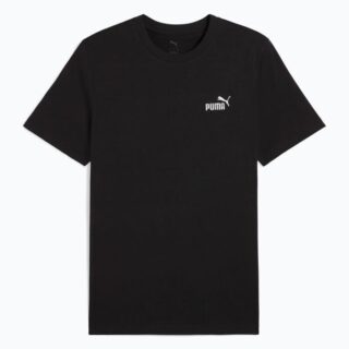 PUMA ESS Small No. 1 Logo SS Tee Gr. S Schwarz Herren