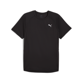 PUMA Run Velocity Kurzarmshirt für Herren – Leicht, atmungsaktiv, ideal zum Laufen und Training, Schwarz