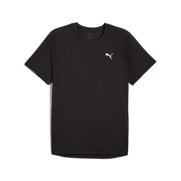 PUMA Run Velocity Kurzarmshirt für Herren – Leicht, atmungsaktiv, ideal zum Laufen und Training, Schwarz