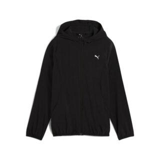 PUMA Run Velocity Woven Damen Laufjacke Gr. S – Leicht, atmungsaktiv und winddicht in Schwarz