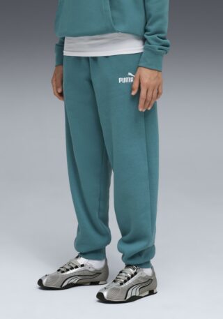PUMA Trainingshose "ESS NO. 1 LOGO SWEATPANTS FL B" Regular Fit, mit Eingrifftaschen, mit elastischem Bund
