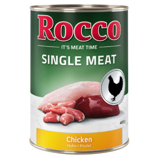 Rocco Single Meat 6 x 400 g / 800 g 6 x 400 g: Huhn