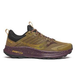 Saucony Ride TR2 Trailrunningschuhe für Herren, Gr. 41, langlebig & bequem für Off-Road-Abenteuer in Braun