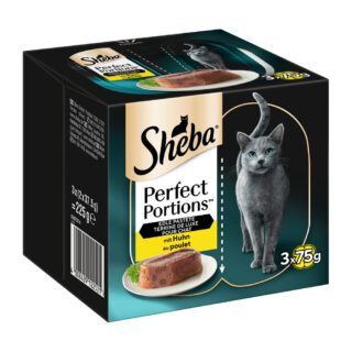Sheba Perfect Portions 6 x 37,5 g - Pastete mit Huhn