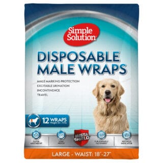 Simple Solution Einwegwindel für Rüden - Größe L: 46 - 69 cm, 12 Stück