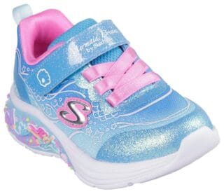 Skechers Sneaker "MY DREAMERS" Blink,-Klettschuh, Meerjungfraudesign, Größenschablone zum Download
