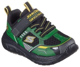 Skechers Sneaker "SKECH TRACKS-TRACTOR-TRONIX, John Deere", Klettschuh im John Deere Design, Größenschablone zum Download