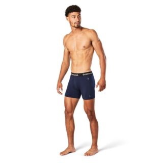 Smartwool Merino Boxer Briefs S – Atmungsaktive, bequeme Laufunterwäsche in Blau für optimale Performance