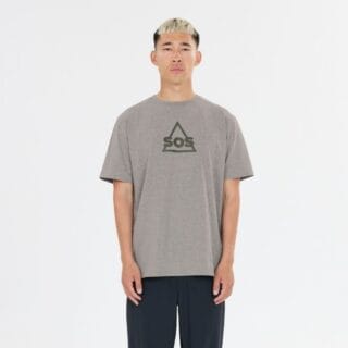 SOS Kvitfjell SS Tee V2 Gr. M Grau Herren
