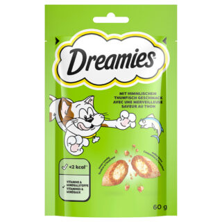 Sparpaket Dreamies 55 / 60 / 180 g - Thunfisch (6 x 60 g)