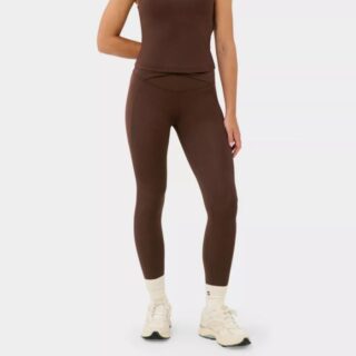 Sweaty Betty All Day Soft Twist Leggings Gr. M Braun Damen