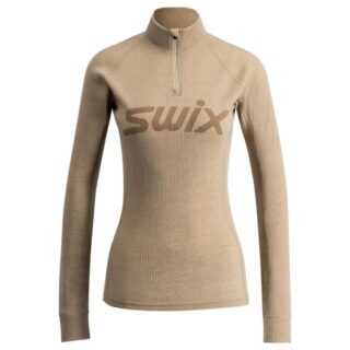 Swix Merino Half Zip Gr. L Grün Damen