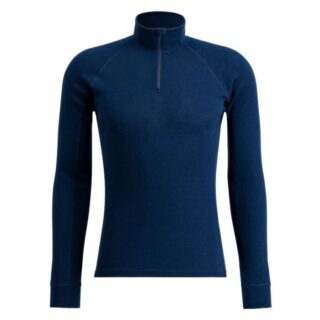 Swix Merino Half Zip Herrenpullover - Blau, ideal für Laufen und Outdoor-Aktivitäten