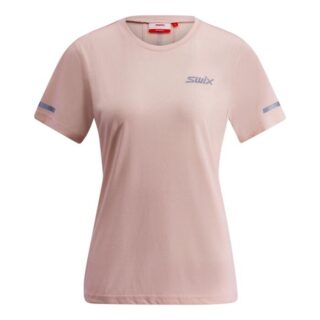 Swix Pace SS Tee Damen - Leichtes, atmungsaktives T-Shirt für Lauf und Training in Pink