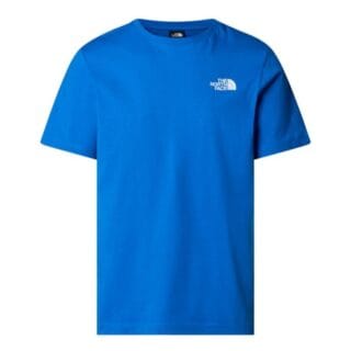 The North Face Box NSE SS Tee Herren Blau – Leichtes, atmungsaktives Funktionsshirt für Outdoor und Lauftraining, Gr. S