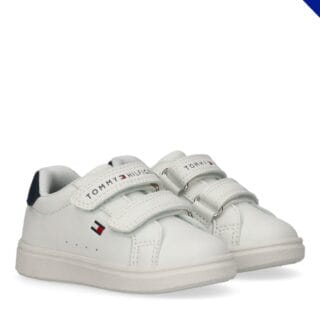 Tommy Hilfiger Sneaker Casual Sneaker, Klettschuh, Halbschuh mit Logoschriftzug