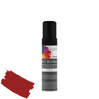 toom 2in1 Buntlackstift 'Mohnblume' feuerrot glänzend 12 ml