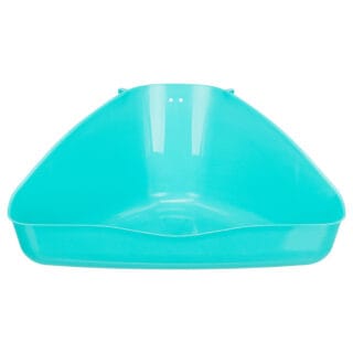 Trixie Ecktoilette für Kleintiere - L 36 cm x B 30/30 cm x H 21 cm