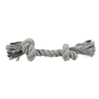 Trixie Hundespielzeug Spieltau, grau - L 15 cm