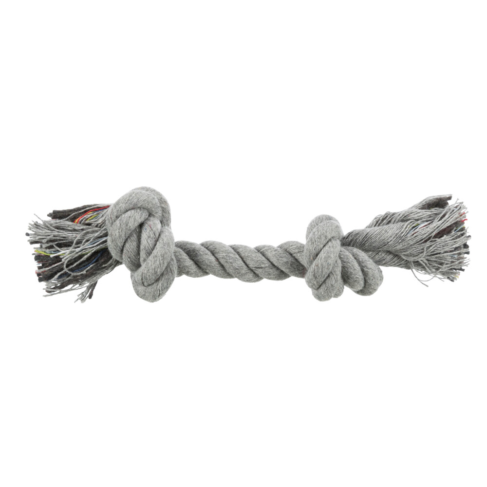 Trixie Hundespielzeug Spieltau, grau - L 15 cm