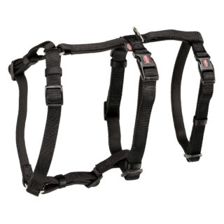 Trixie Sicherheitsgeschirr Stay Schwarz - Größe XS-S: 30-40 cm Brustumfang, 10 mm breit