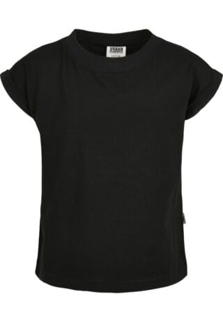 URBAN CLASSICS T-Shirt "Urban Classics Damen Girls Organic Extended Shoulder Tee" 1 Stk.