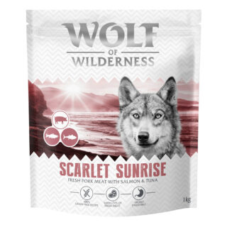 Wolf of Wilderness "Scarlet Sunrise" Lachs & Thunfisch - getreidefrei - 1 kg neue Rezeptur