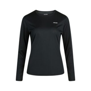 Zebdia Sports Langarmshirt Damen Größe L Schwarz – Ideal für Zwischenschichten beim Laufen und Sport