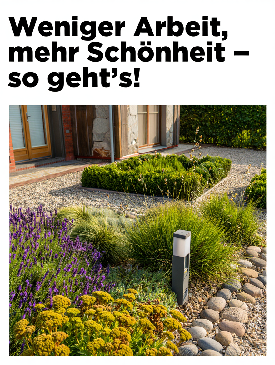 artikel garten pflegeleichter vorgarten