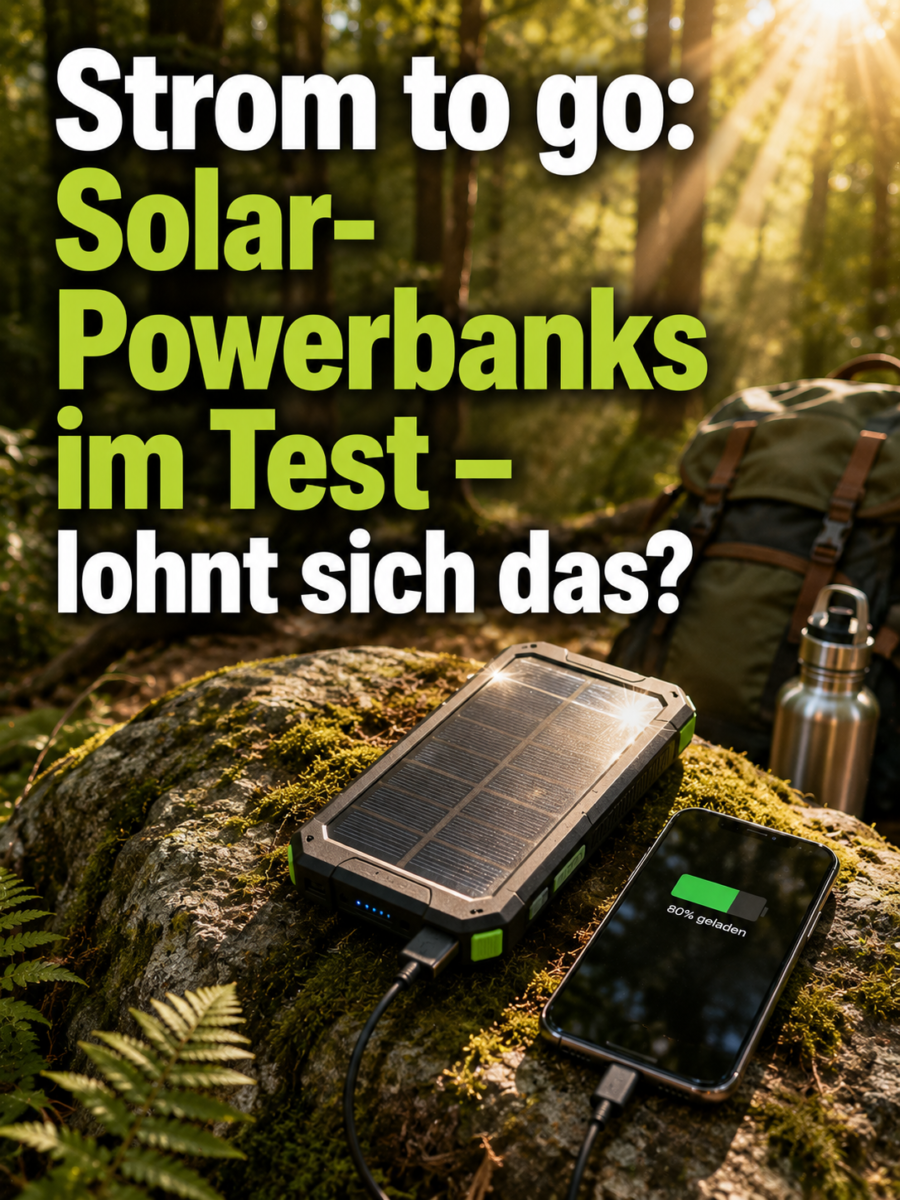 artikel technik solar powerbanks