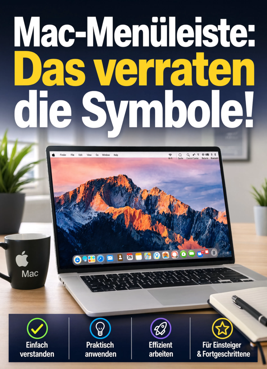 artikel apple mac menüleiste für anfänger