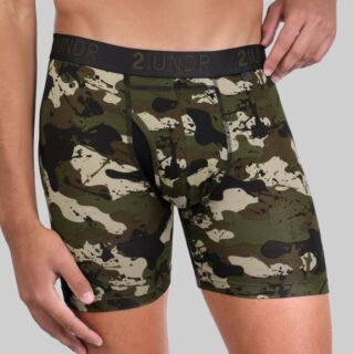 2UNDR Swing Shift Boxer Gr. L Grün Herren