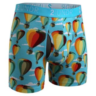 2UNDR Swing Shift Boxer Shorts S – Bequeme, atmungsaktive Herren-Unterwäsche in Blau, ideal für aktiven Alltag und sportliches Lauftraining