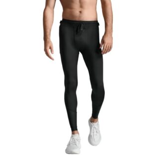 2XU Aero Mesh Compression Tights Gr. L Schwarz Herren