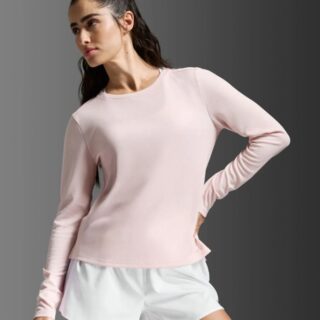2XU Aero Mesh Long Sleeve Gr. L Pink Damen