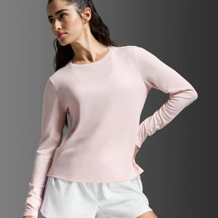 2XU Aero Mesh Long Sleeve Gr. L Pink Damen