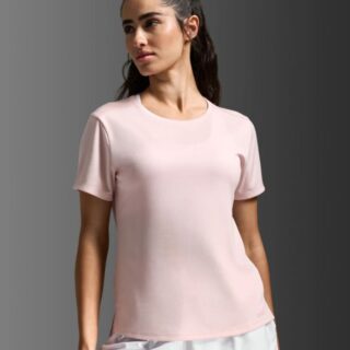 2XU Aero Mesh Tee Gr. L Pink Damen