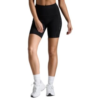 2XU Form Stash Hi-Rise Radshorts für aktive Frauen - Komfortabel, atmungsaktiv, in Schwarz, Gr. S bis L erhältlich
