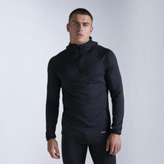 2XU Ignition Grid Half Zip Hoodie Gr. L Schwarz Herren