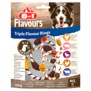 8in1 Triple Flavour Ringe - 120 g