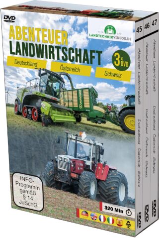 Abenteuer Landwirtschaft 3-fach DVD-Box Deutschland Österreich Schweiz