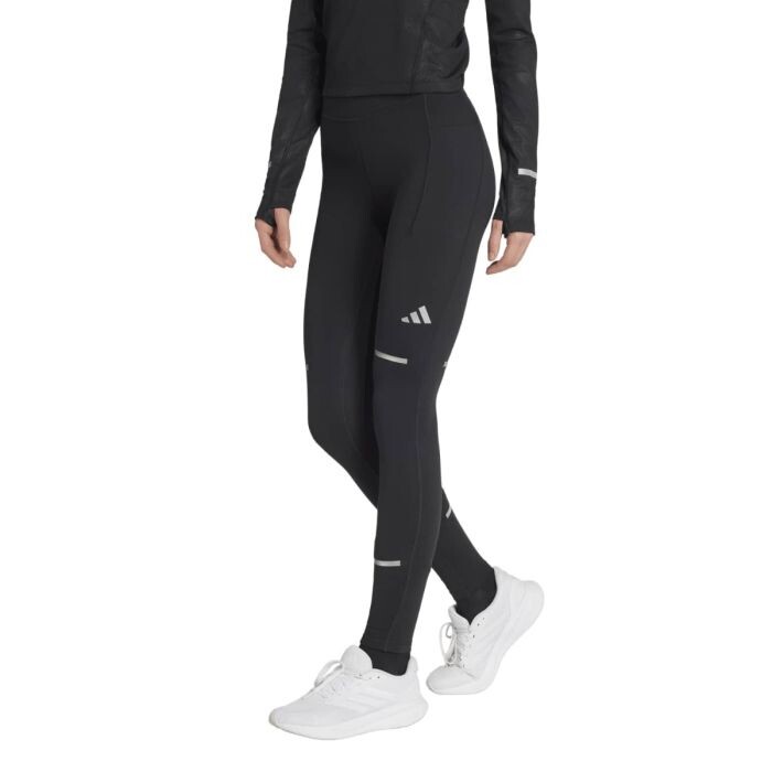 adidas Adi365 Climawarm+ 1/1 Leggings Gr. L Schwarz Damen