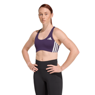 adidas Adizero Medium Support Workout Bra Gr. L-AB Lila Damen