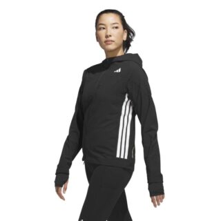 adidas Adizero Running Jacket Gr. 2XL Schwarz Damen